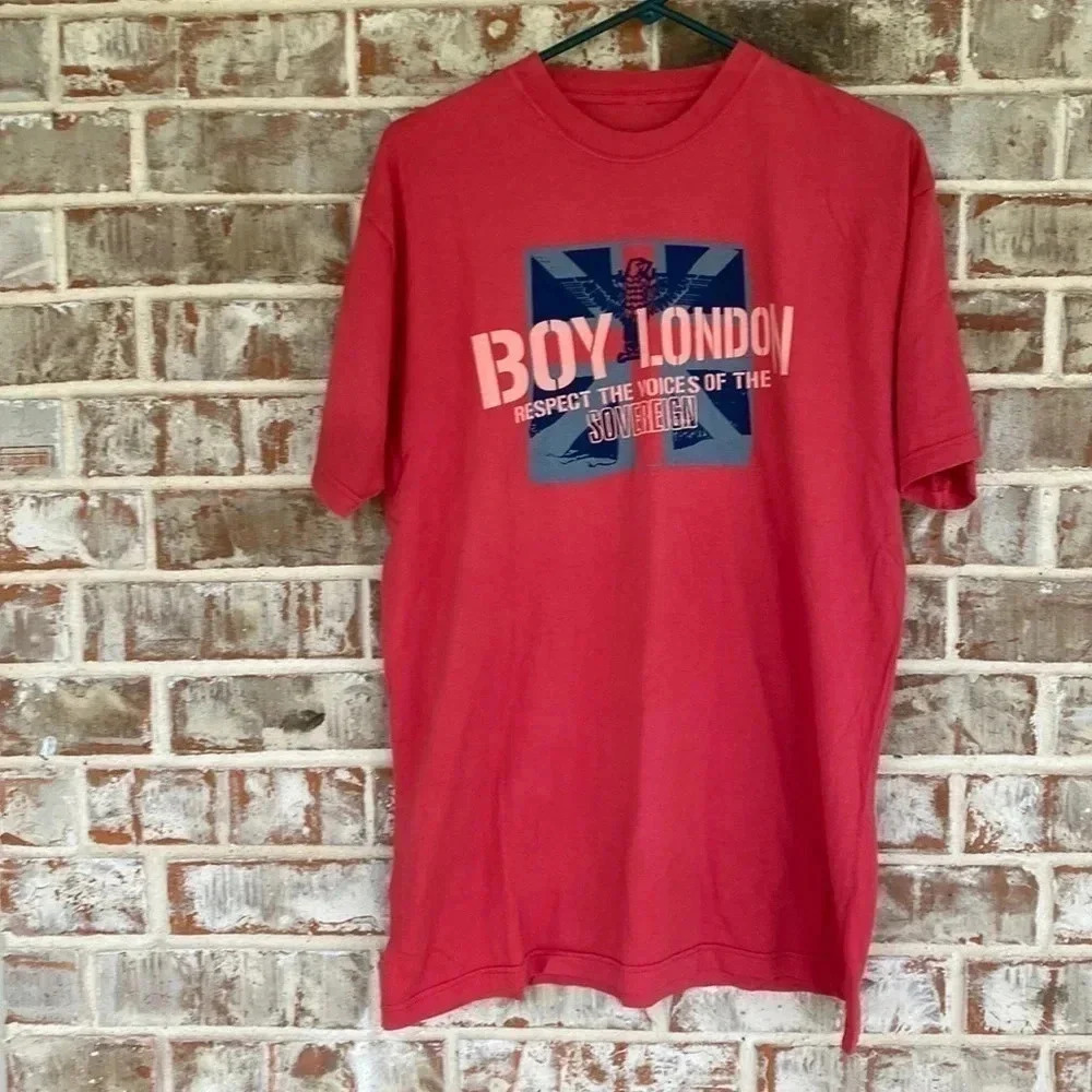 Boy London Pink Short Sleeved Tee